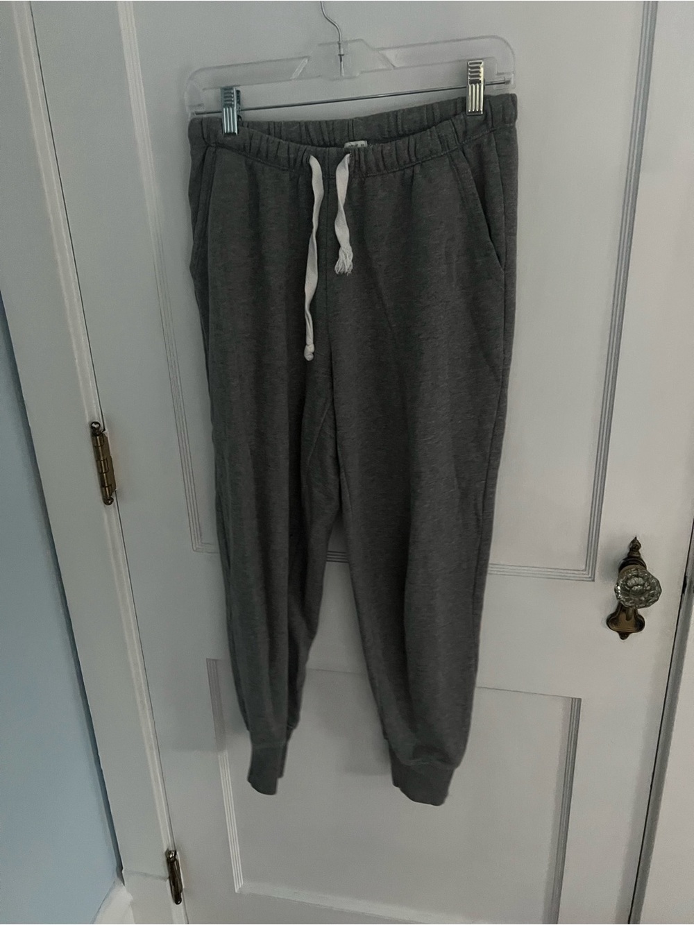 aerie Gray Drawstring Jogger Pants